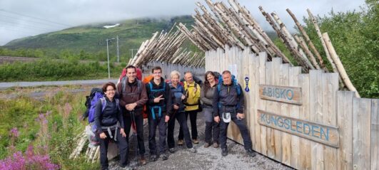 Kungsleden-Fjällräven-trekking az Északi-sarkkörön túl svéd Lappföldön